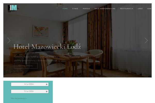 hotelmazowiecki.com site used Alloggio