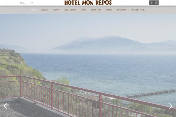 hotelmonrepos.com site used Linguini