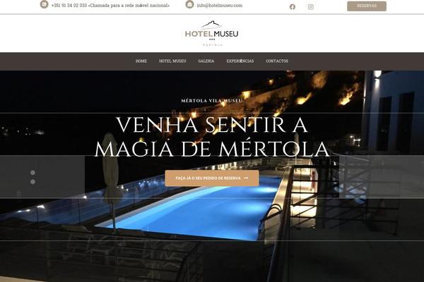 hotelmuseu.com site used Theme3wx