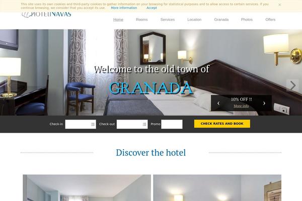 hotelnavas.com site used Hotel-navas-2020