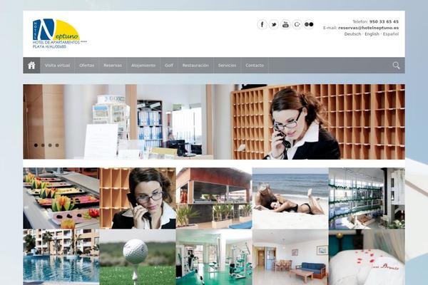 hotelneptuno.es site used 1design