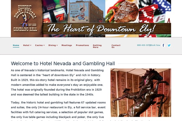 hotelnevada.com site used Hotelnevada