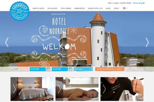 hotelnoordzee.com site used Noordzee