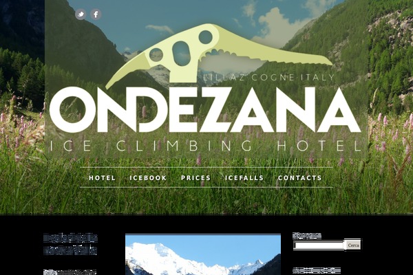 hotelondezana.it site used Ondezana
