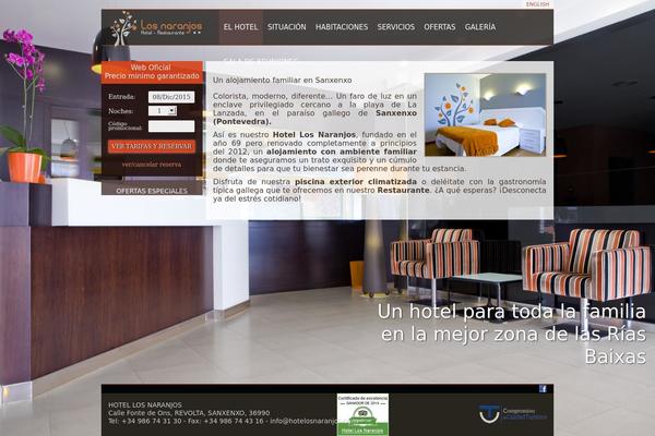 hotelosnaranjos.com site used Losnaranjos