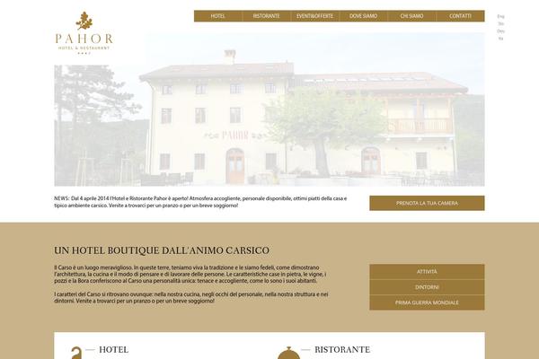 hotelpahor.com site used Hotelpahorv12