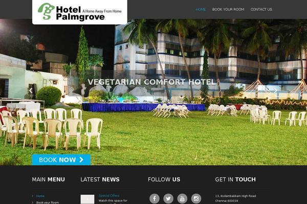 hotelpalmgrove.com site used Anada