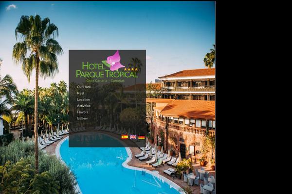 hotelparquetropical.com site used Hpttheme