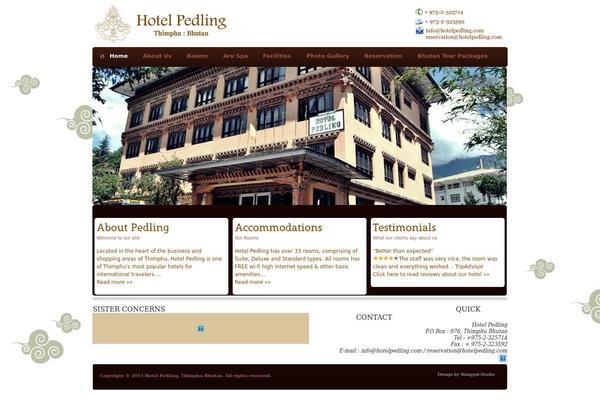 hotelpedling.com site used Pedling