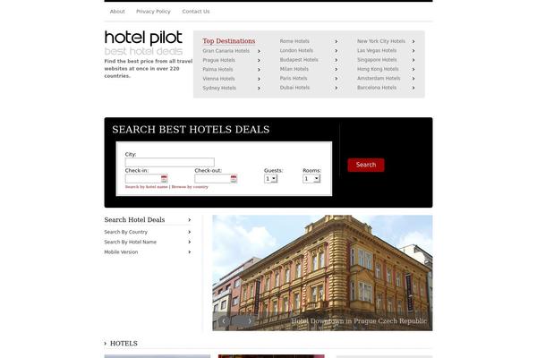 hotelpilot.net site used Opaline