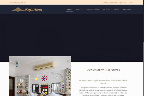 BeTheme Child theme site design template sample
