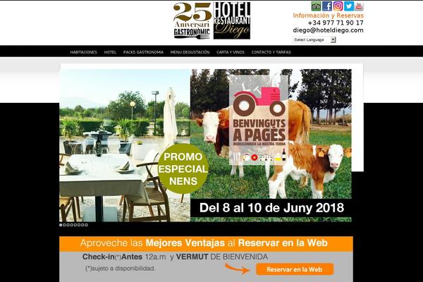 hotelrestaurantdiego.com site used Los_angeles