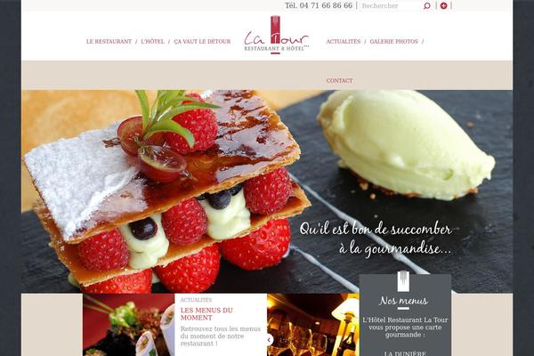 hotelrestaurantlatour.com site used Hotellatour