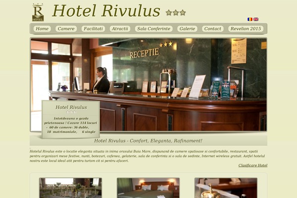 hotelrivulus.ro site used Rivulus