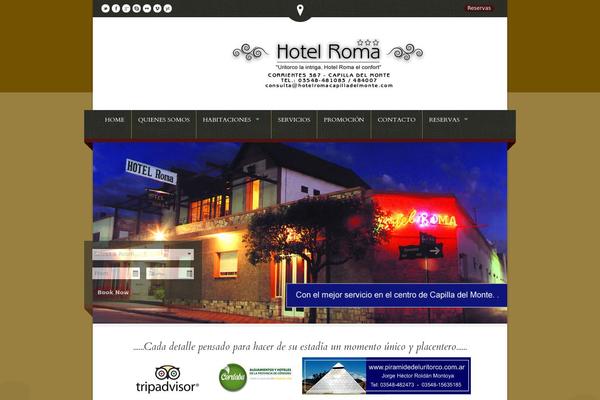 hotelromacapilladelmonte.com site used Nice_hotel_v1.7.2