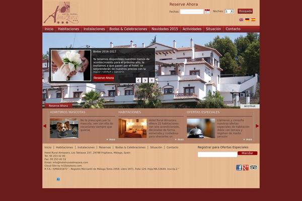 hotelruralalmazara.com site used Almazara