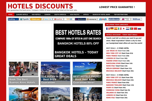 hotels-discount.com site used Redina