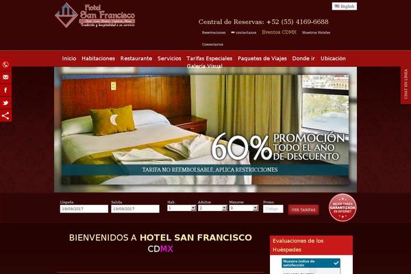 hotelsanfranciscomexico.mx site used Sanfrancisco