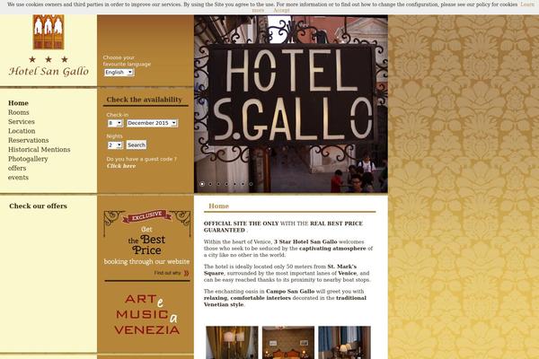 hotelsangallo.com site used Hotelsangallo.com