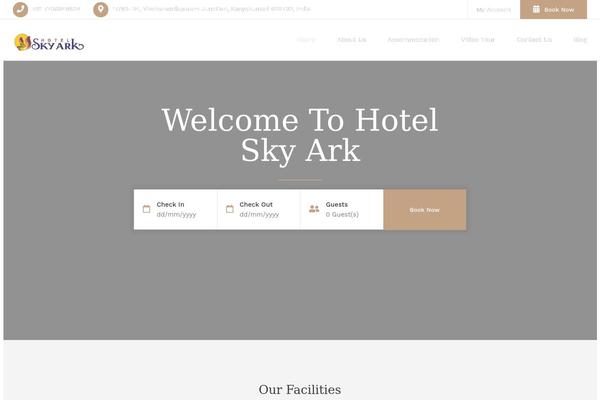 Soho Hotel theme site design template sample