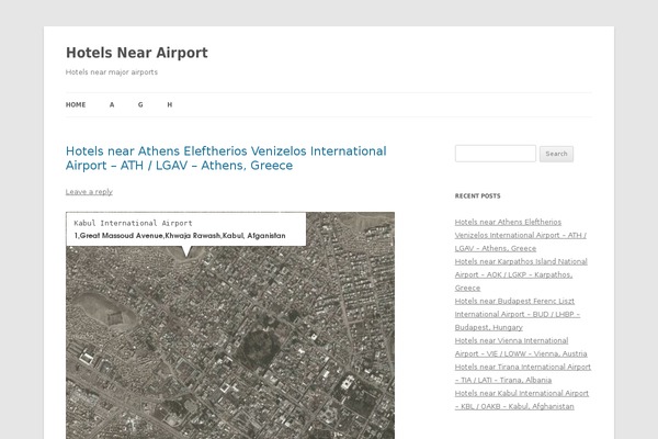 Twenty Twelve theme site design template sample