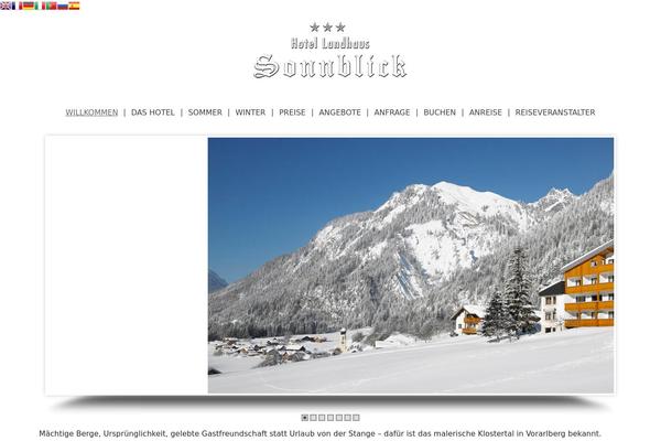 sonnblickweb2015 theme websites examples