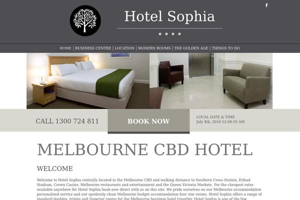 hotelsophia.com.au site used Hs