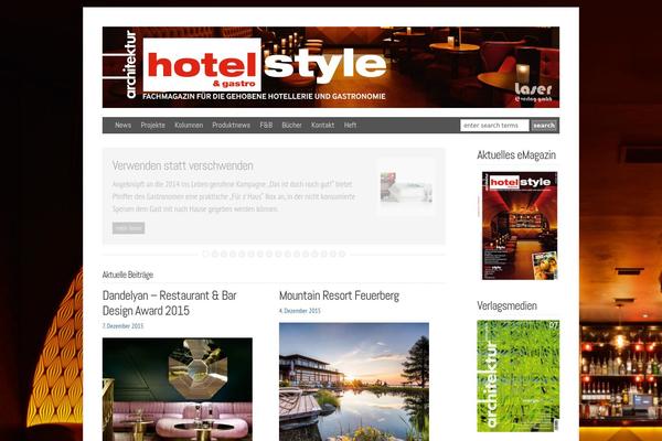 hotelstyle.at site used Wp-davinci209-child