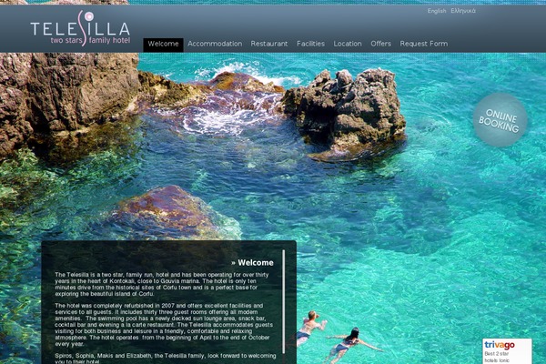 hoteltelesilla.com site used Christos
