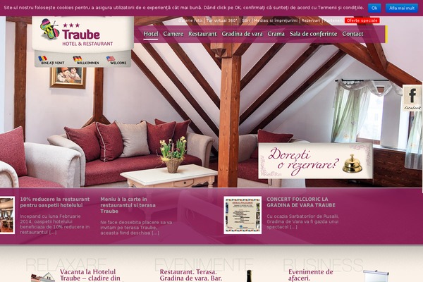 hoteltraube.ro site used Dafora