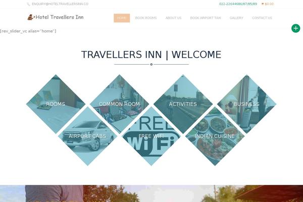 Tour Operator theme site design template sample