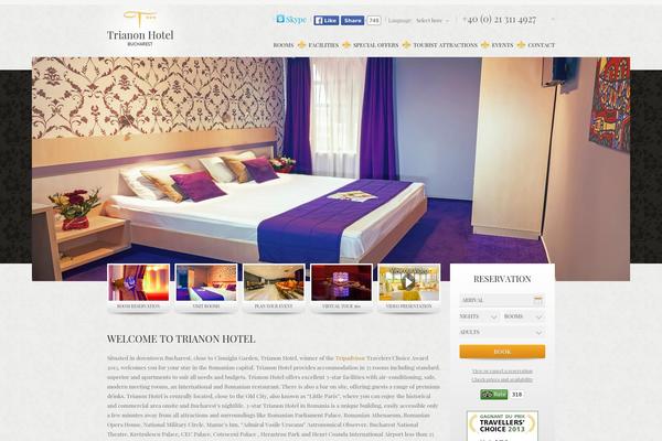 hoteltrianon.ro site used Trianon