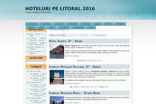 hoteluripelitoral.ro site used Hoteluripelitoral