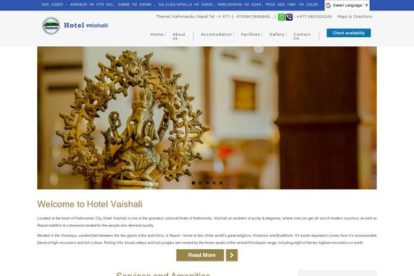 hotelvaishali.com site used Hotelvaishali