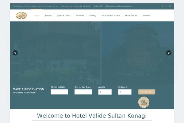 hotelvalidesultan.com site used Valide-sultan