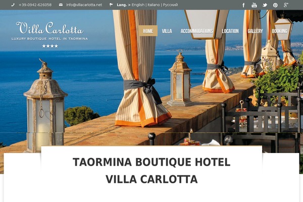 hotelvillacarlottataormina.com site used Startup_pro