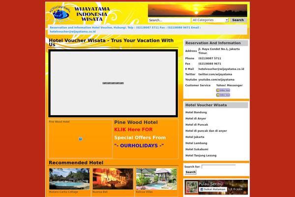 hotelvoucher-wisata.com site used Tetap Semangat