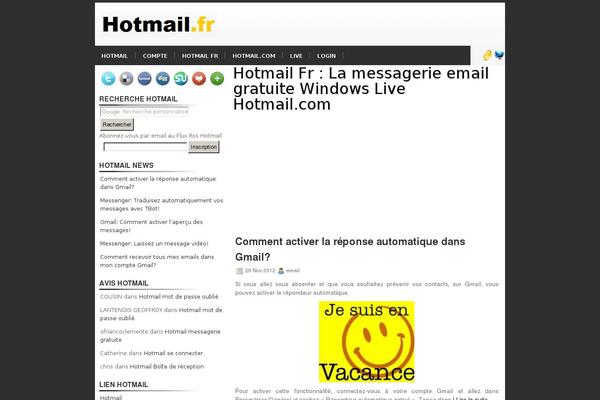 hotmail-fr.net site used Aromax
