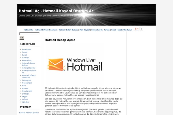 hotmailal.com site used Hotmailal