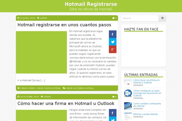 hotmailregistrarse.com.mx site used Vred