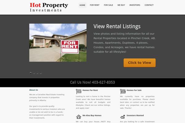 hotpropertyinvestments.ca site used Woodberrytheme