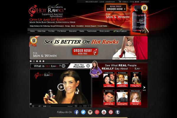 Site using Easing Slider plugin