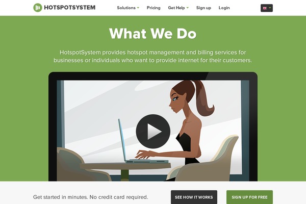 Hotspot theme site design template sample