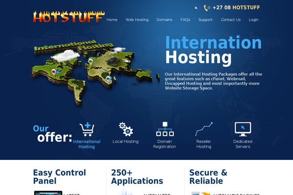 hotstuffwebhosting.com site used Hotstuff