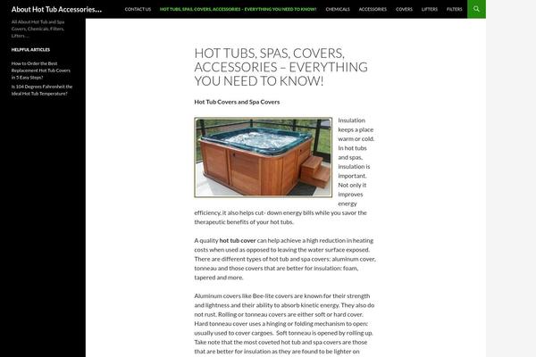 Twenty Fourteen theme site design template sample