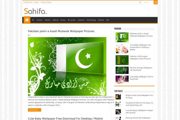 hotwallpaperz.com site used Sahifa