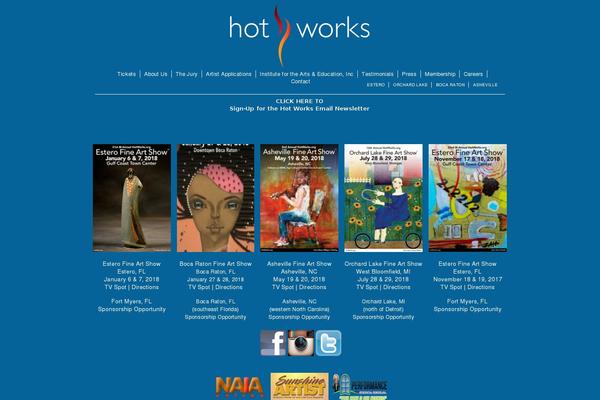 hotworks.org site used Hot-works-theme