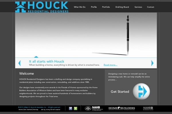 houckdesigners.com site used Houck