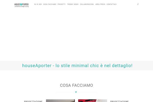 houseaporter.it site used Architect Theme