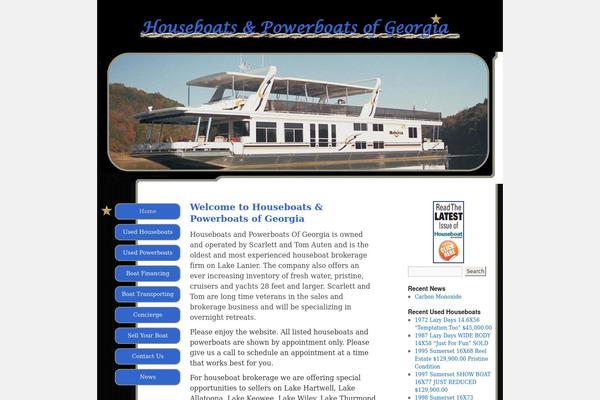 houseboatsofga.com site used Houseboat